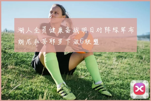 湖人全员健康备战明日对阵绿军布朗尼和蒂耶罗下放G联盟